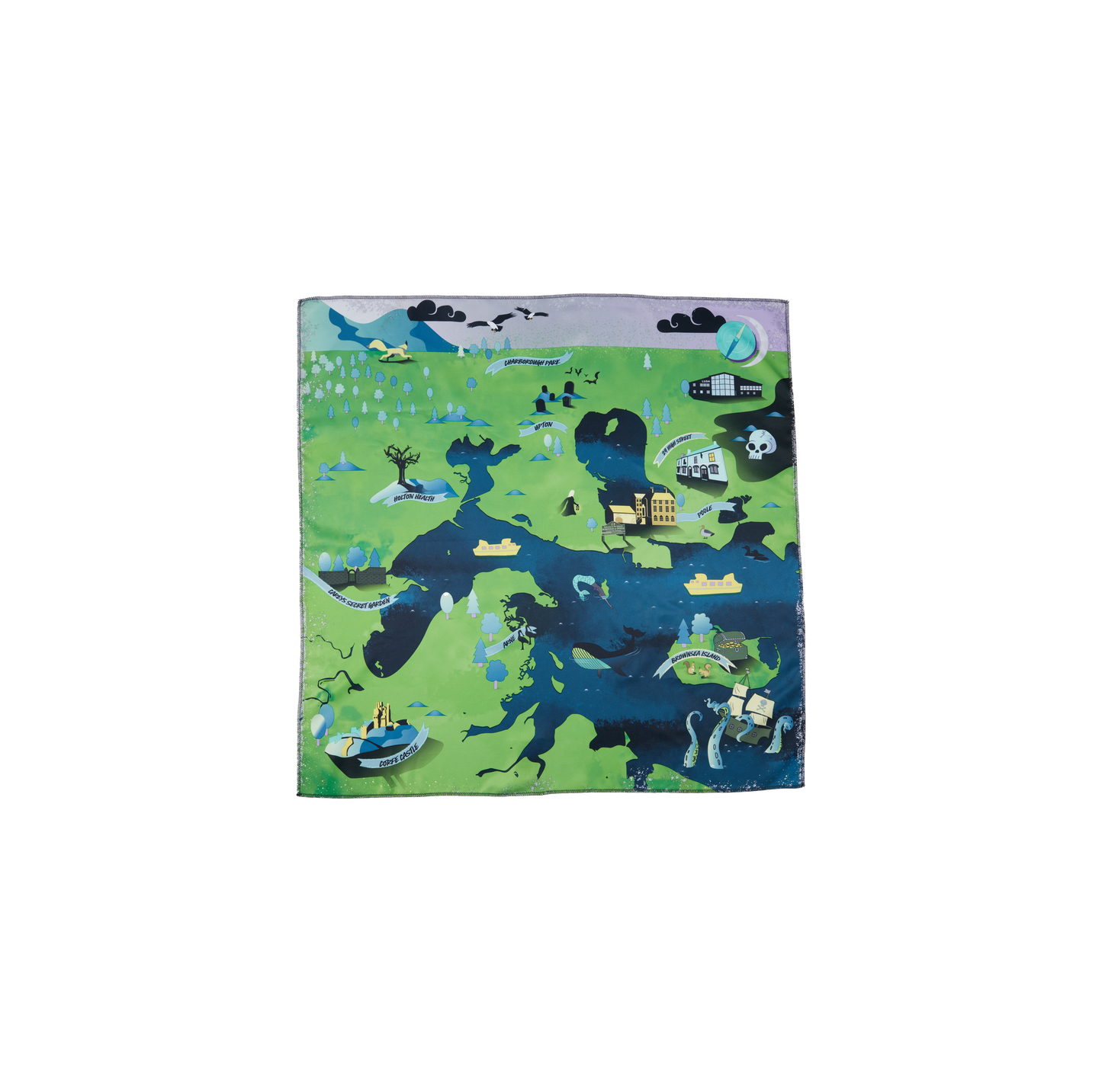 Treasure Map Knot Wrap - US 5627