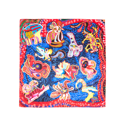 Fantasy Animals Knot Wrap - US 6951