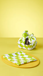 Warped Check Knot Wrap - US 6143